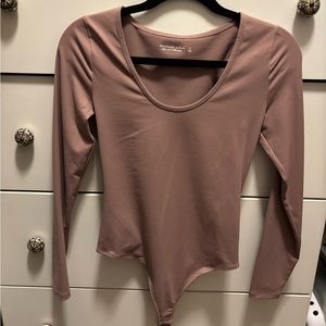Abercrombie Long Sleeve Crew Bodysuit